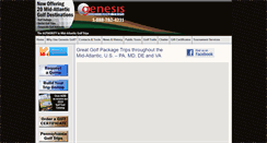 Desktop Screenshot of newgolftrips.com